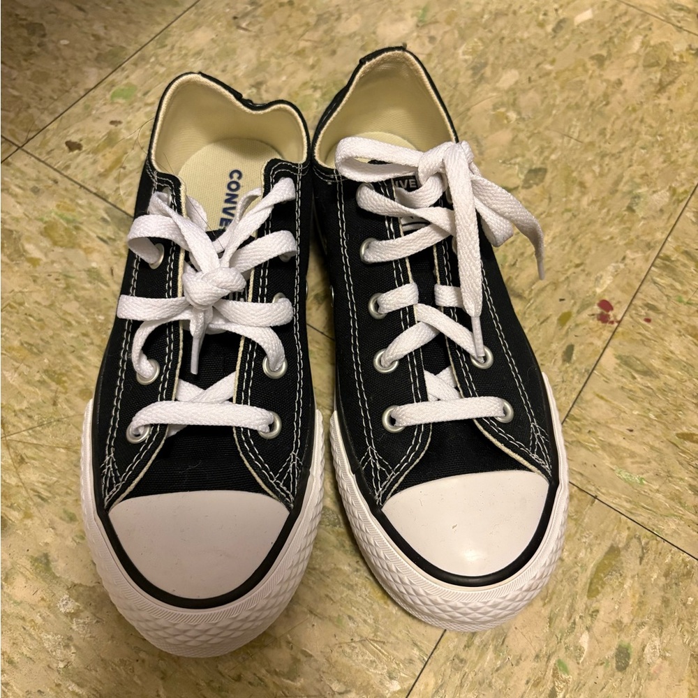 Converse Black and White Chuck Taylor Sneakers